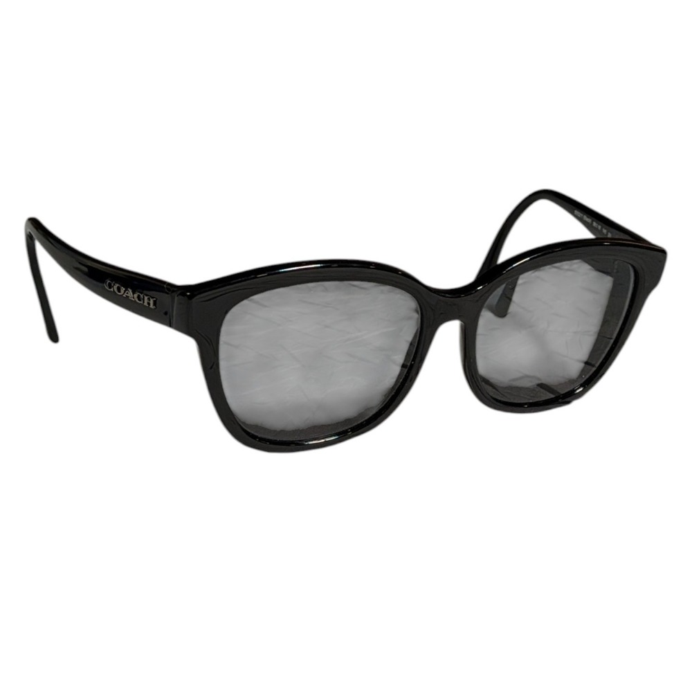 Coach Sunglasses Womens 500211 Black HC8219 Read Description Y2K Chunky